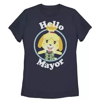 Футболка Animal Crossing Isabelle Hello Mayor для юниоров Licensed Character