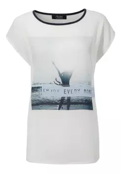 Футболка Aniston Selected, белый