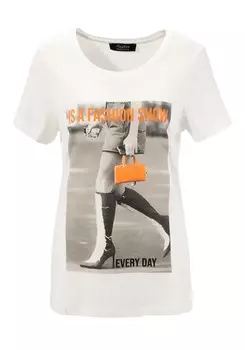 Футболка Aniston Selected, белый