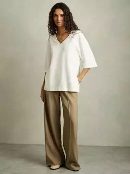 Футболка annabel оверсайз Reiss, белый