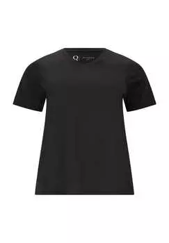 Футболка annabelle со стильным V-образным вырезом Q By Endurance, черный