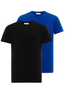 Футболка Anou Anou, королевский синий/черный