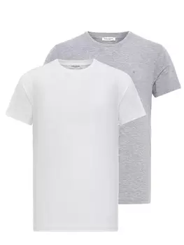 Футболка Anou Anou, серый/белый