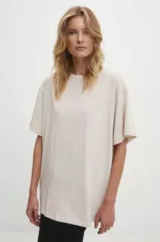 Футболка Answear Lab, бежевый
