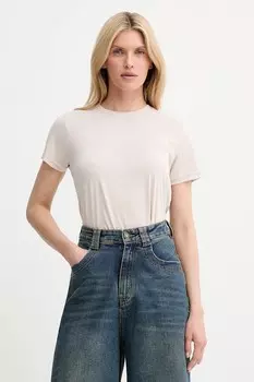 Футболка Answear.Lab, бежевый