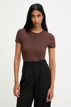 Футболка Answear.Lab, коричневый