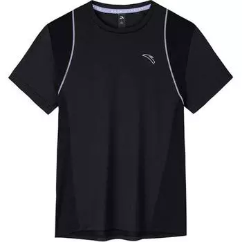 Футболка Anta Running Collection женская базовая, черная