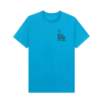 Футболка Anti Social Social Club 2020 'Turquise', синий