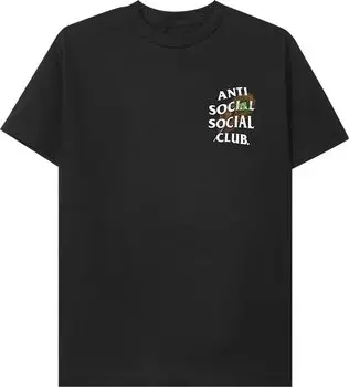 Футболка Anti Social Social Club Birdbath Tee 'Black', черный