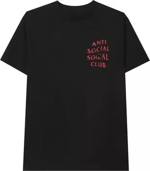 Футболка Anti Social Social Club Bitter Tee 'Black', черный