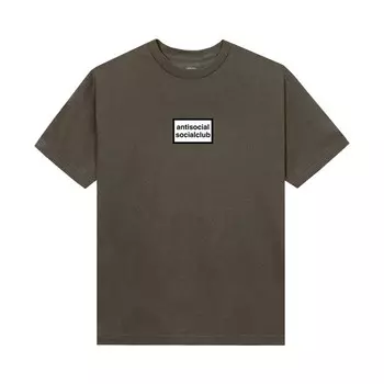 Футболка Anti Social Social Club Bullseye Tee, цвет Dusty Brown