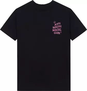 Футболка Anti Social Social Club Coral Crush T-Shirt 'Black', черный