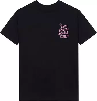 Футболка Anti Social Social Club Coral Crush Tee 'Black', черный