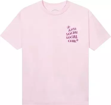 Футболка Anti Social Social Club Coral Crush Tee 'Pink', розовый