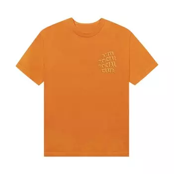 Футболка Anti Social Social Club Deeper Чем обычно, Оранжевый шербет