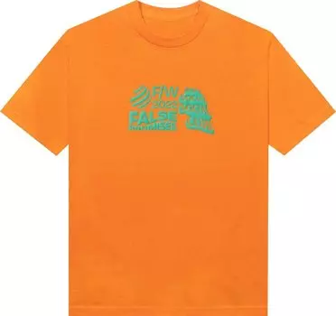 Футболка Anti Social Social Club False Promises Tee 'Orange', оранжевый