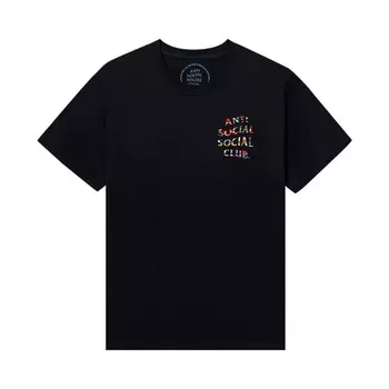 Футболка Anti Social Social Club Flag Collage Tee, черный