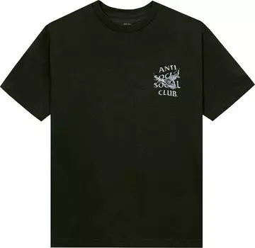 Футболка Anti Social Social Club Frantically Melting 'Olive', зеленый