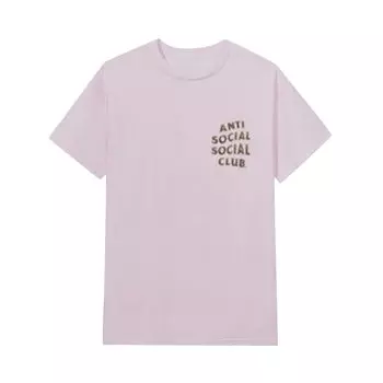 Футболка Anti Social Social Club Good Wood, розовая