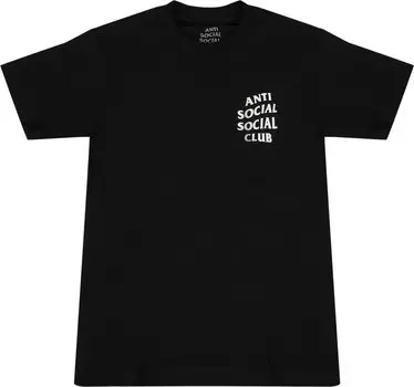 Футболка Anti Social Social Club Kkoch ASSC Short-Sleeve T-Shirt 'Black', черный