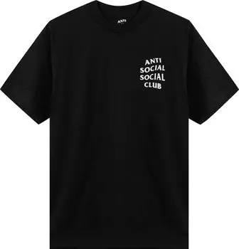 Футболка Anti Social Social Club Kkoch Tee 'Black', черный