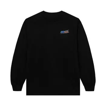 Футболка Anti Social Social Club Let It Go с длинными рукавами, черная