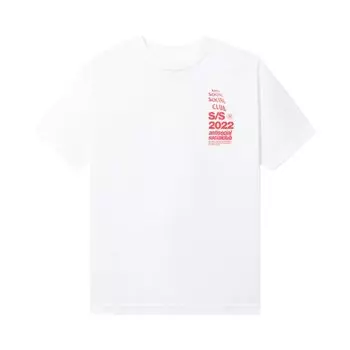 Футболка Anti Social Social Club Link In Bio 'White', белый