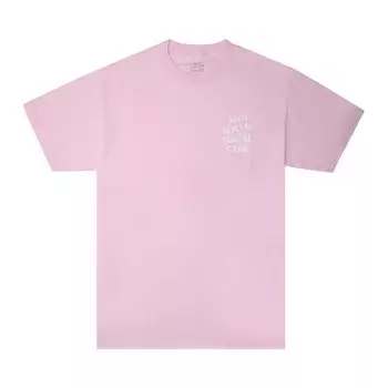 Футболка Anti Social Social Club Logo 2, розовая