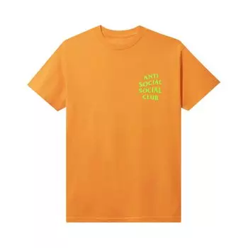 Футболка Anti Social Social Club Mind Games, оранжевая