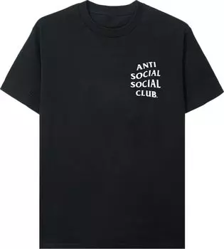 Футболка Anti Social Social Club Mind Games Tee 'Black', черный