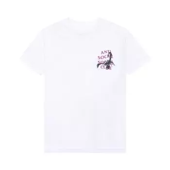 Футболка Anti Social Social Club Moodsting Tee 'White', белый