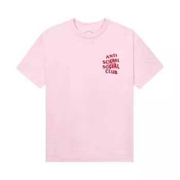 Футболка Anti Social Social Club Nihon Розовая