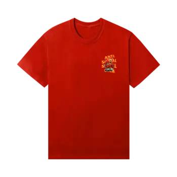 Футболка Anti Social Social Club No Sympathy 'Red', красный