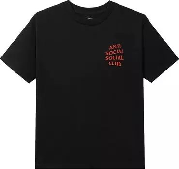 Футболка Anti Social Social Club Omakase Tee 'Black', черный