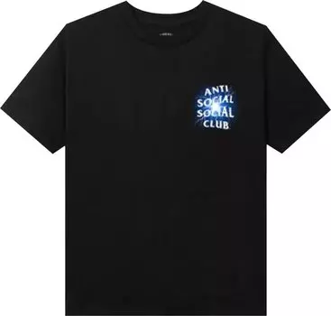 Футболка Anti Social Social Club Pain Glow In The Dark Tee 'Black', черный