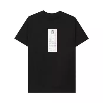 Футболка Anti Social Social Club Read Receipts Tee Black, черный
