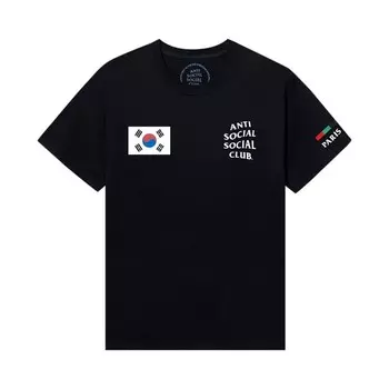Футболка Anti Social Social Club South Korea Tee, черный