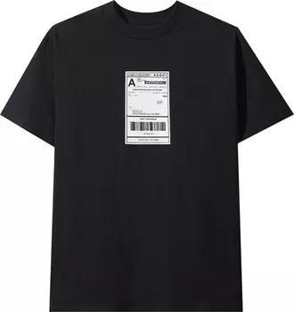 Футболка Anti Social Social Club Thank God Tee 'Black', черный