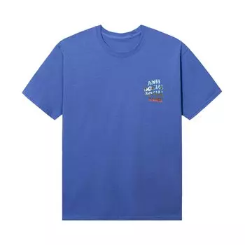 Футболка Anti Social Social Club The Ride Home, цвет Фиолетовый