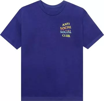 Футболка Anti Social Social Club Thermal Internal Tee 'Purple', фиолетовый