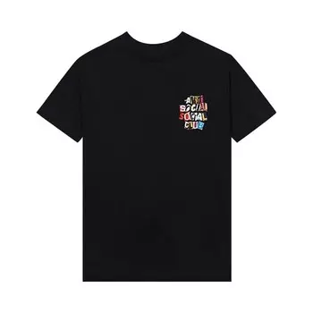 Футболка Anti Social Social Club Torn Pages Of Our Story Tee, черный