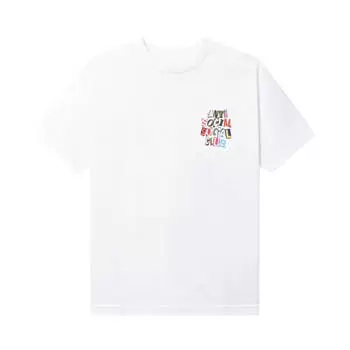 Футболка Anti Social Social Club Torn Pages Of Our Story, белый (Размер L)