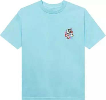 Футболка Anti Social Social Club Torn Pages Of Our Story Tee 'Blue', синий