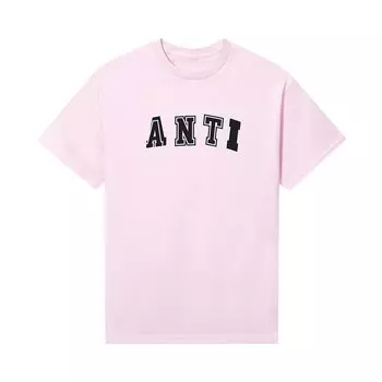 Футболка Anti Social Social Club x 2 Tone, Светло-розовая
