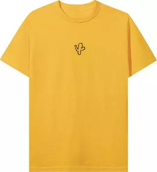 Футболка Anti Social Social Club x Cactus Plant Flea Market Club Tee 'Yellow', желтый