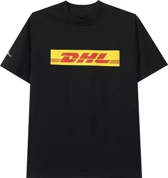 Футболка Anti Social Social Club x DHL Tee 'Black', черный