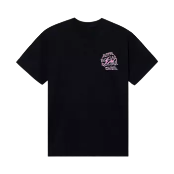 Футболка Anti Social Social Club x Fragment Bolt 'Black/Pink', черный