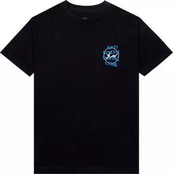 Футболка Anti Social Social Club x Fragment Precious Petals Tee 'Black/Blue', черный