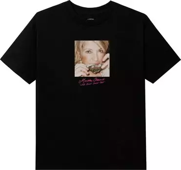 Футболка Anti Social Social Club x Martha Stewart Oyster Tee 'Black', черный