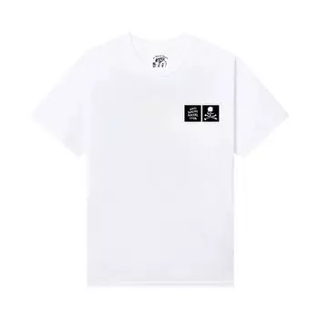 Футболка Anti Social Social Club x Mastermind Mmotch Tee 'White', белый